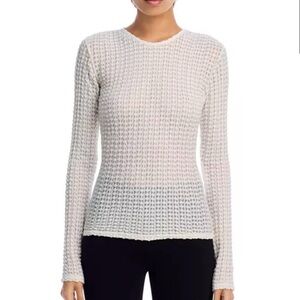 Frame Popcorn Long Sleeve Pullover